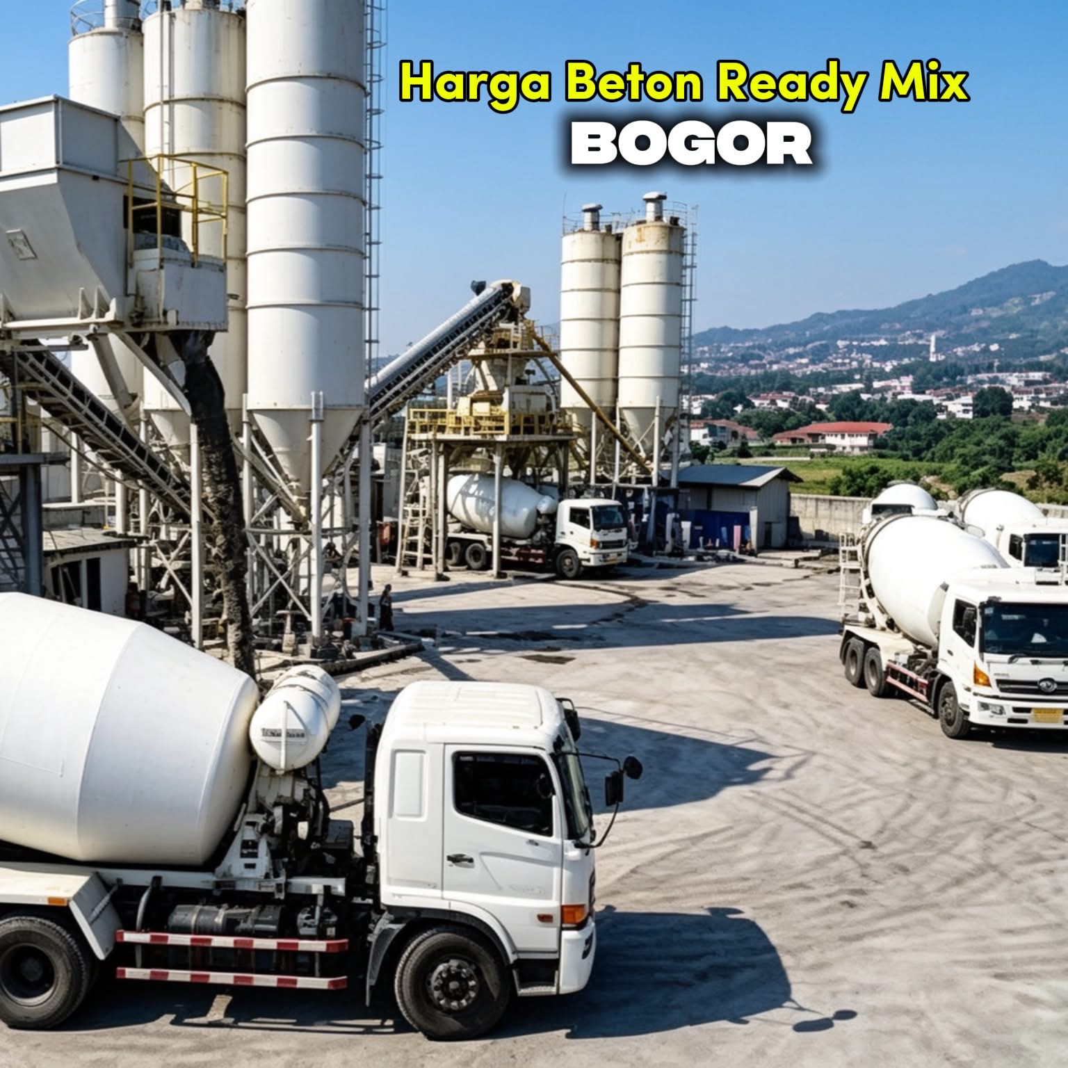 Harga Beton Ready Mix Bogor