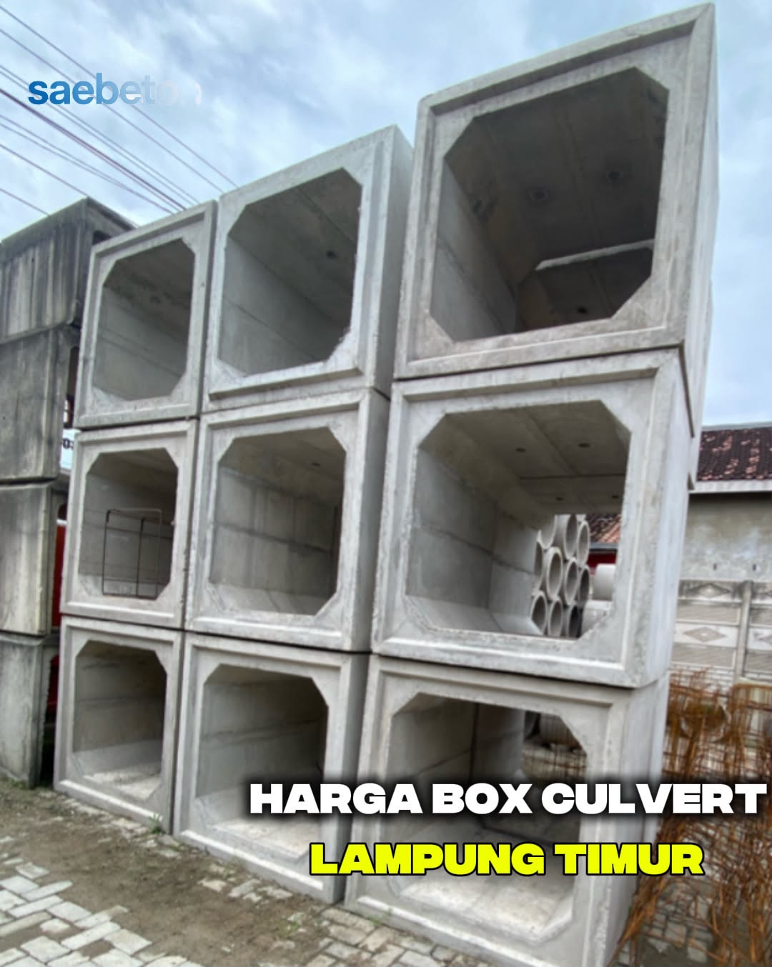 Harga box Culvert lampung timur Harga Box Culvert Lampung Timur murah terbaru