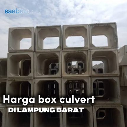 Harga box culvert di lampung barat beton precast