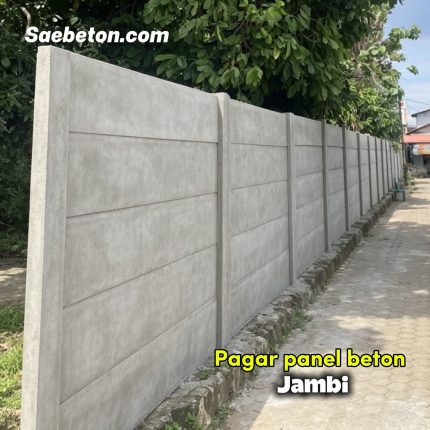 Pagar Panel Beton Jambi Terjangkau Termurah