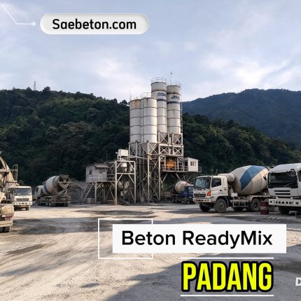 Beton cor Ready Mix Padang